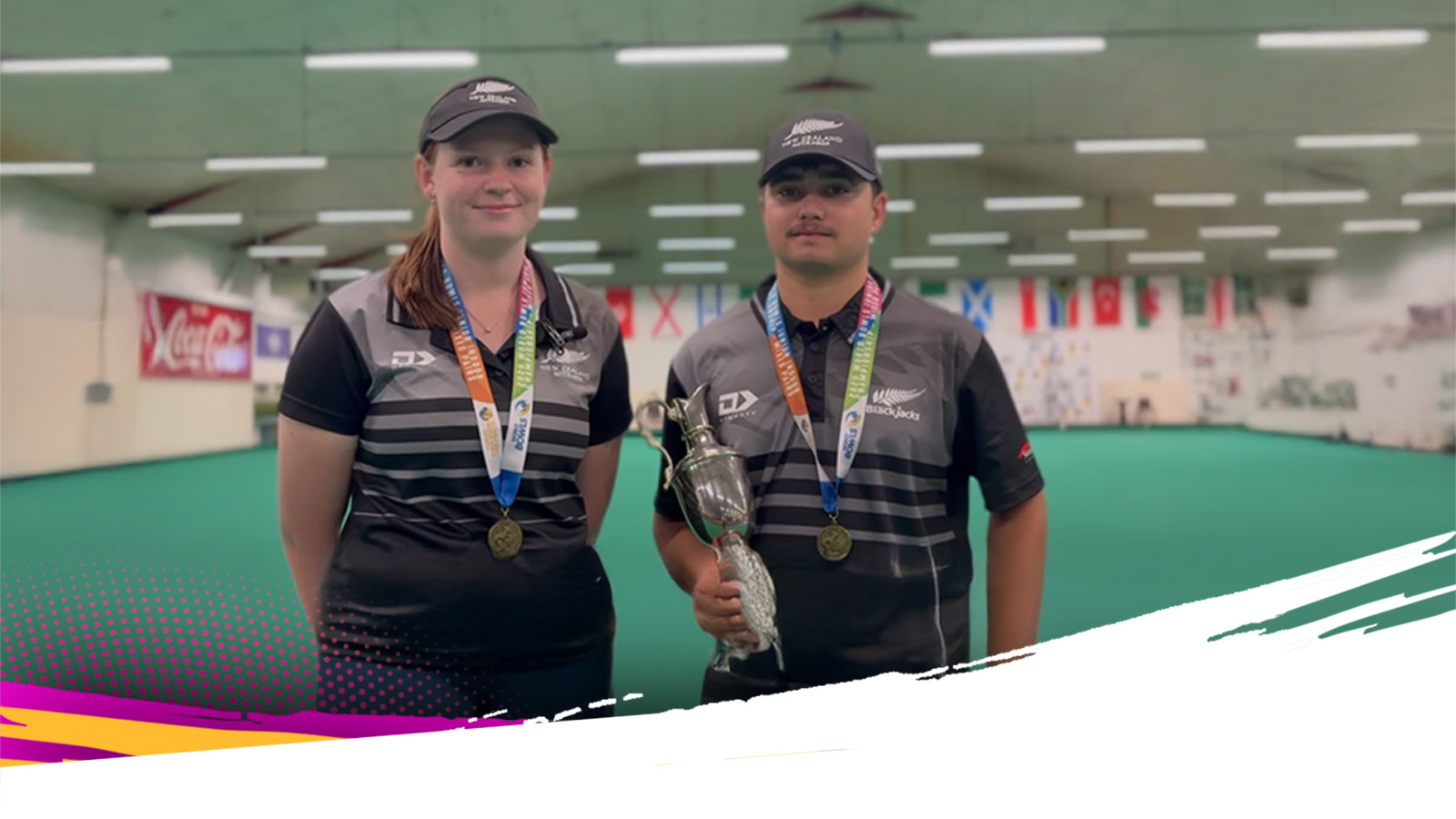 Briar and Camron World Junior Indoor Championships